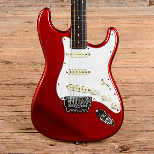 Fender Contemporary Series Stratocaster SSS Candy Apple Red 1980s Electric Guitars / Solid Body