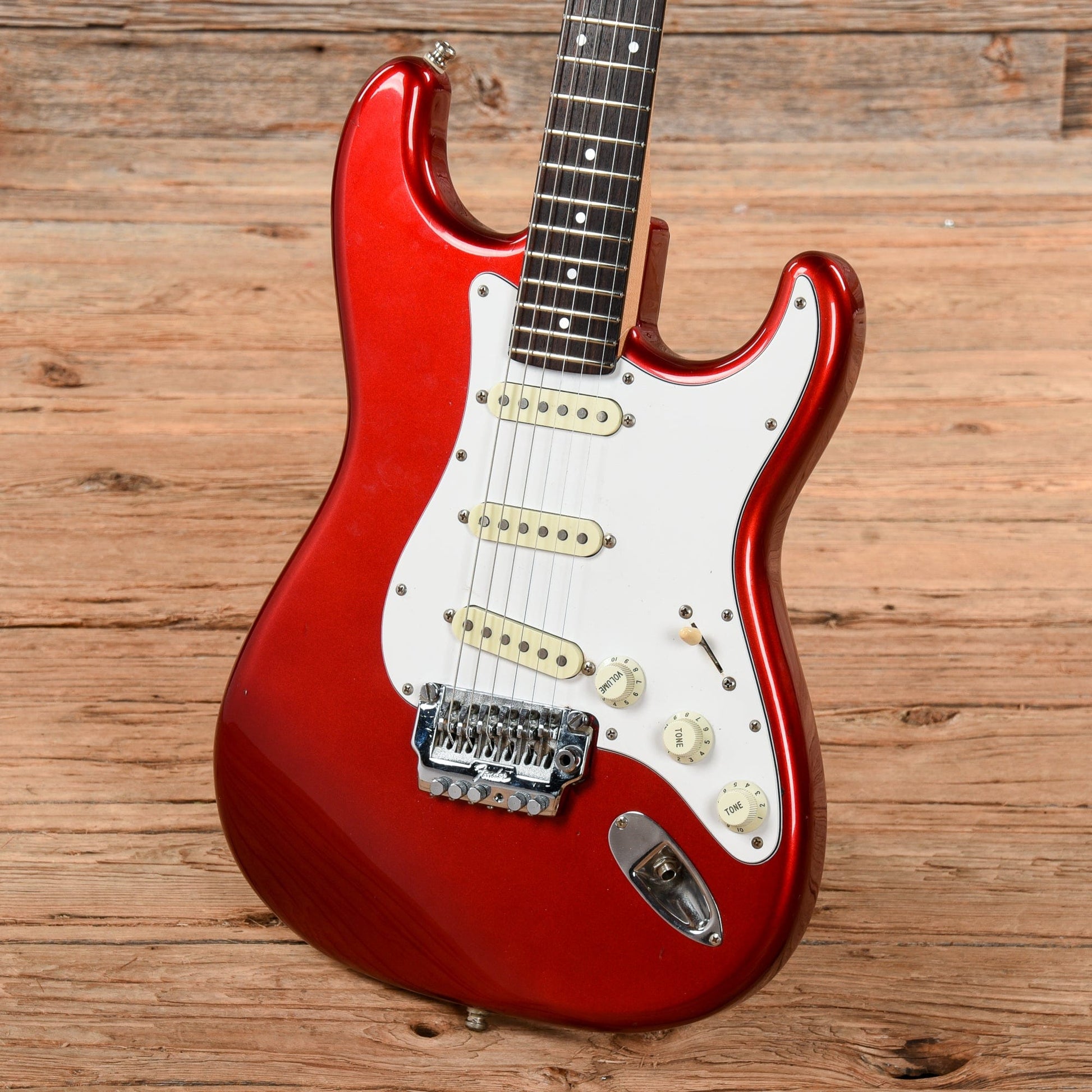 Fender Contemporary Series Stratocaster SSS Candy Apple Red 1980s Electric Guitars / Solid Body