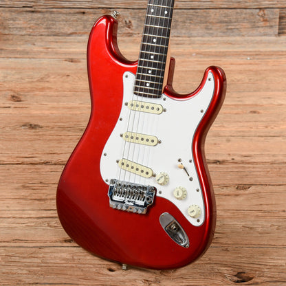 Fender Contemporary Series Stratocaster SSS Candy Apple Red 1980s Electric Guitars / Solid Body