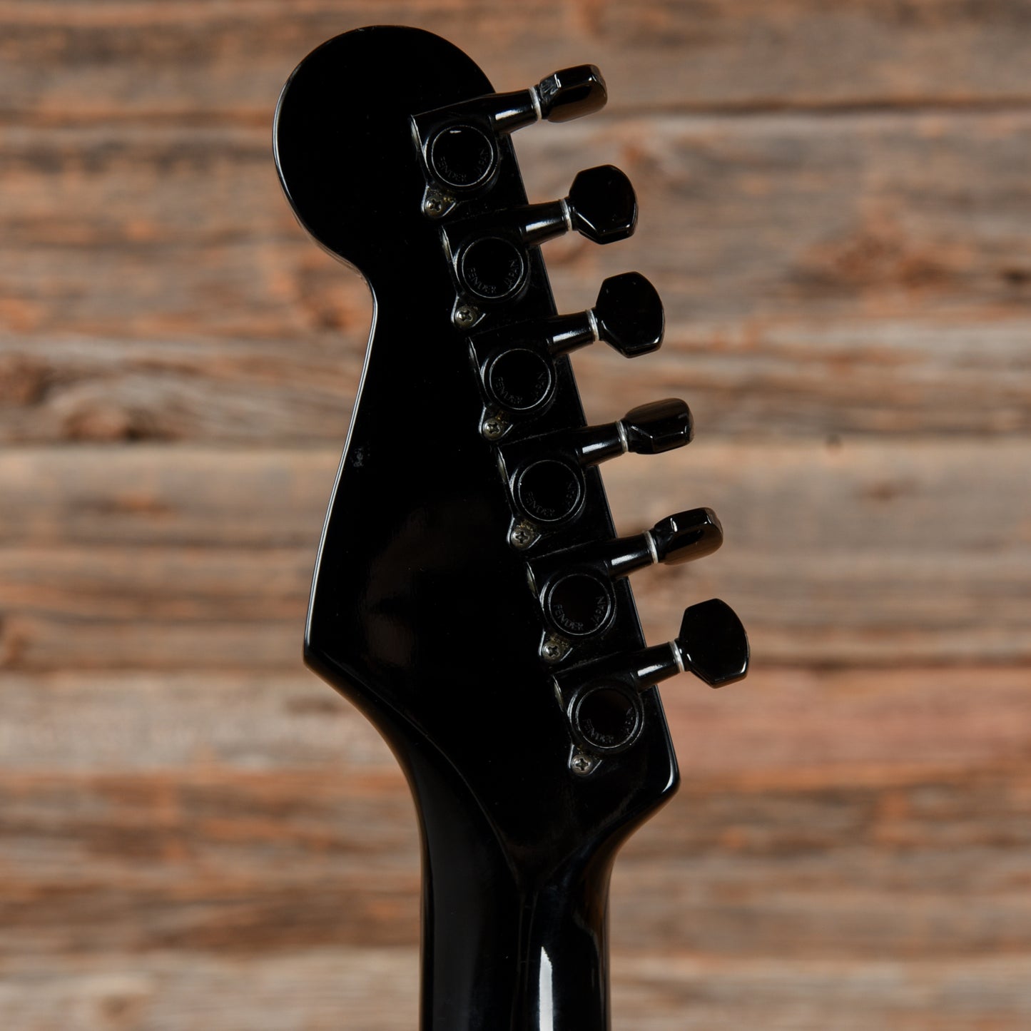 Fender Contemporary Strat Black 1985 Electric Guitars / Solid Body