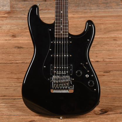 Fender Contemporary Stratocaster Black 1985 Electric Guitars / Solid Body
