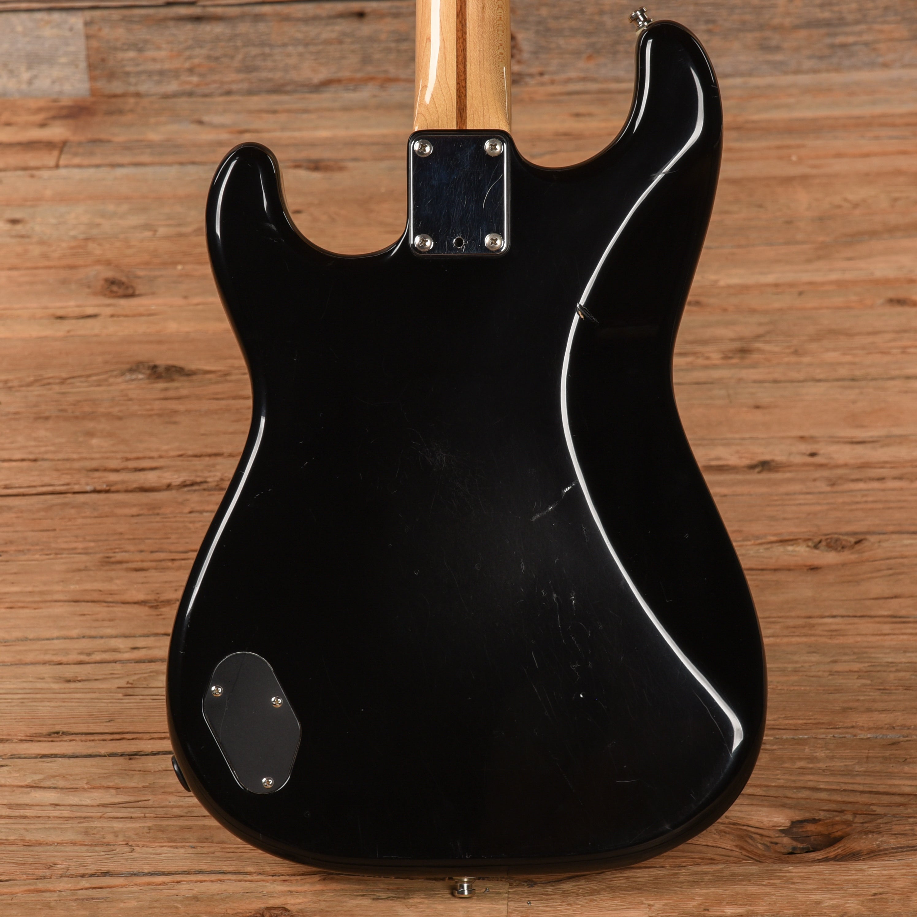 Fender Contemporary Stratocaster Black 1985 Electric Guitars / Solid Body