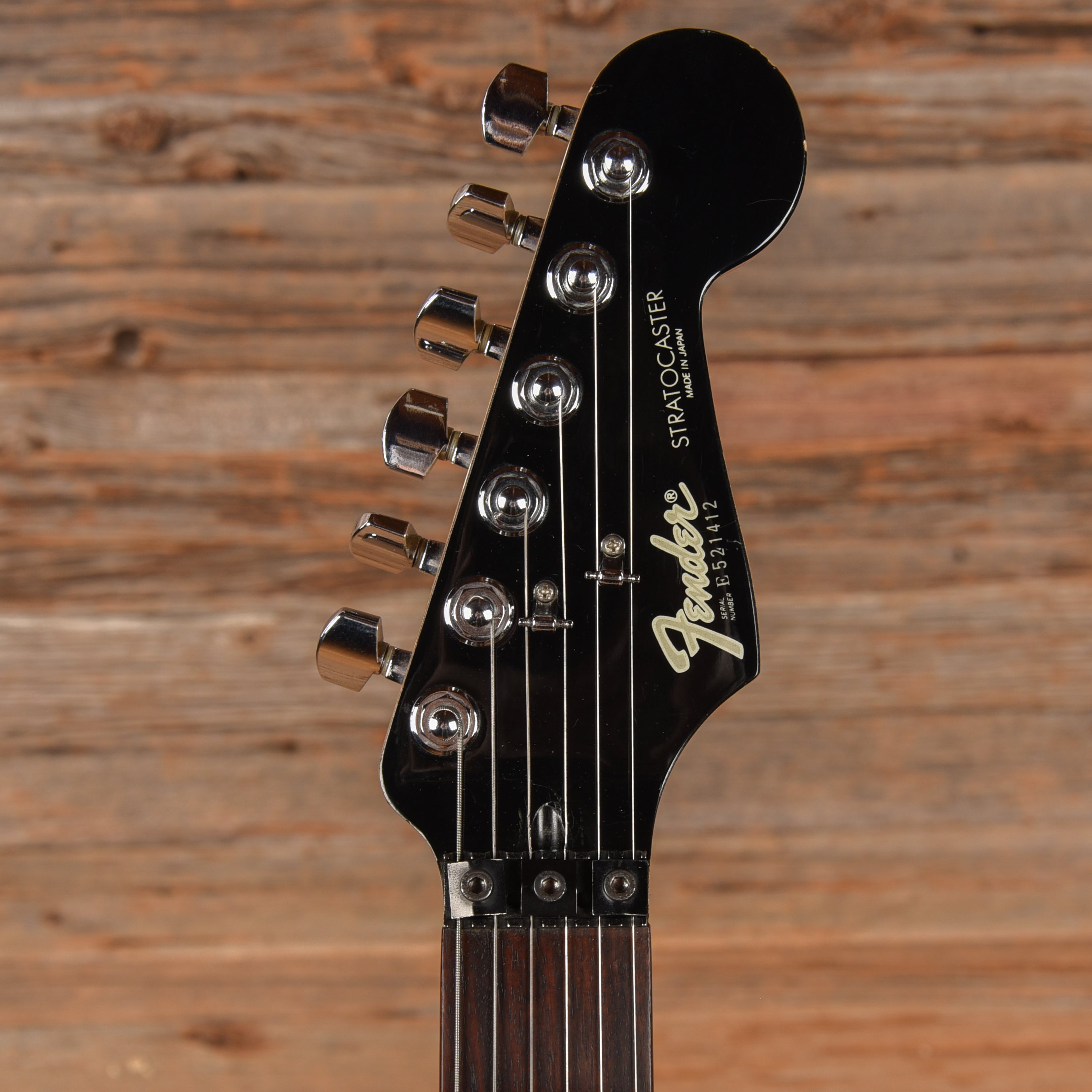 Fender Contemporary Stratocaster Black 1985 Electric Guitars / Solid Body
