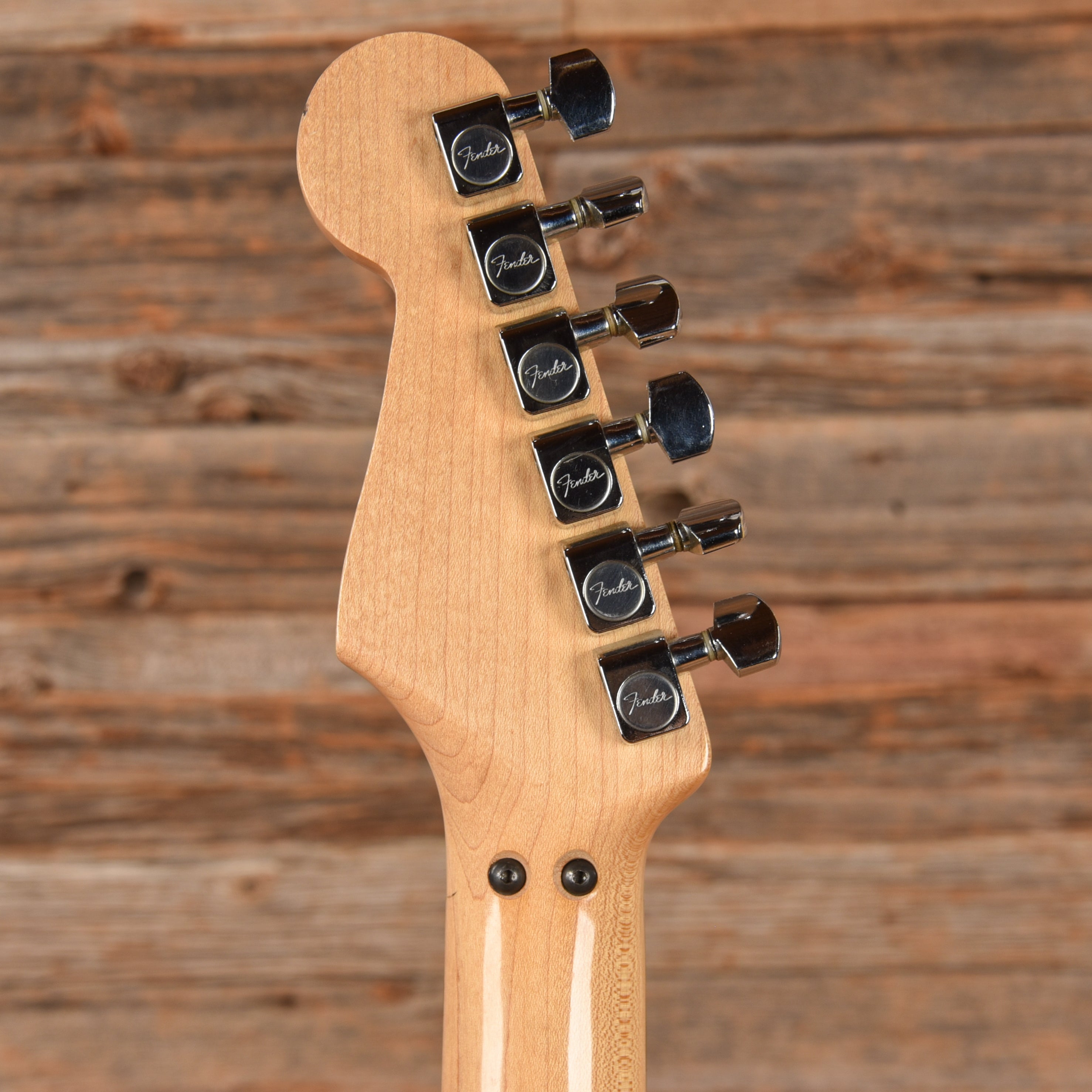 Fender Contemporary Stratocaster Black 1985 Electric Guitars / Solid Body