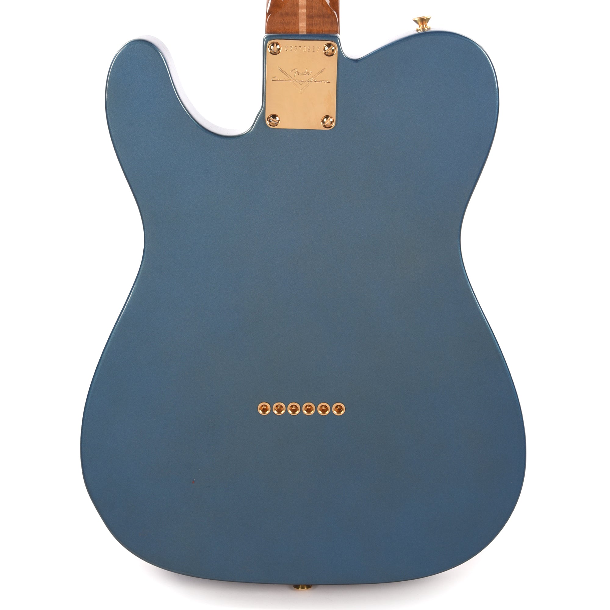 Fender Custom Shop 1950s Telecaster NOS Super Aged Lake Placid Blue w/Roasted 3A Flame Neck & Gold Hardware Electric Guitars / Solid Body
