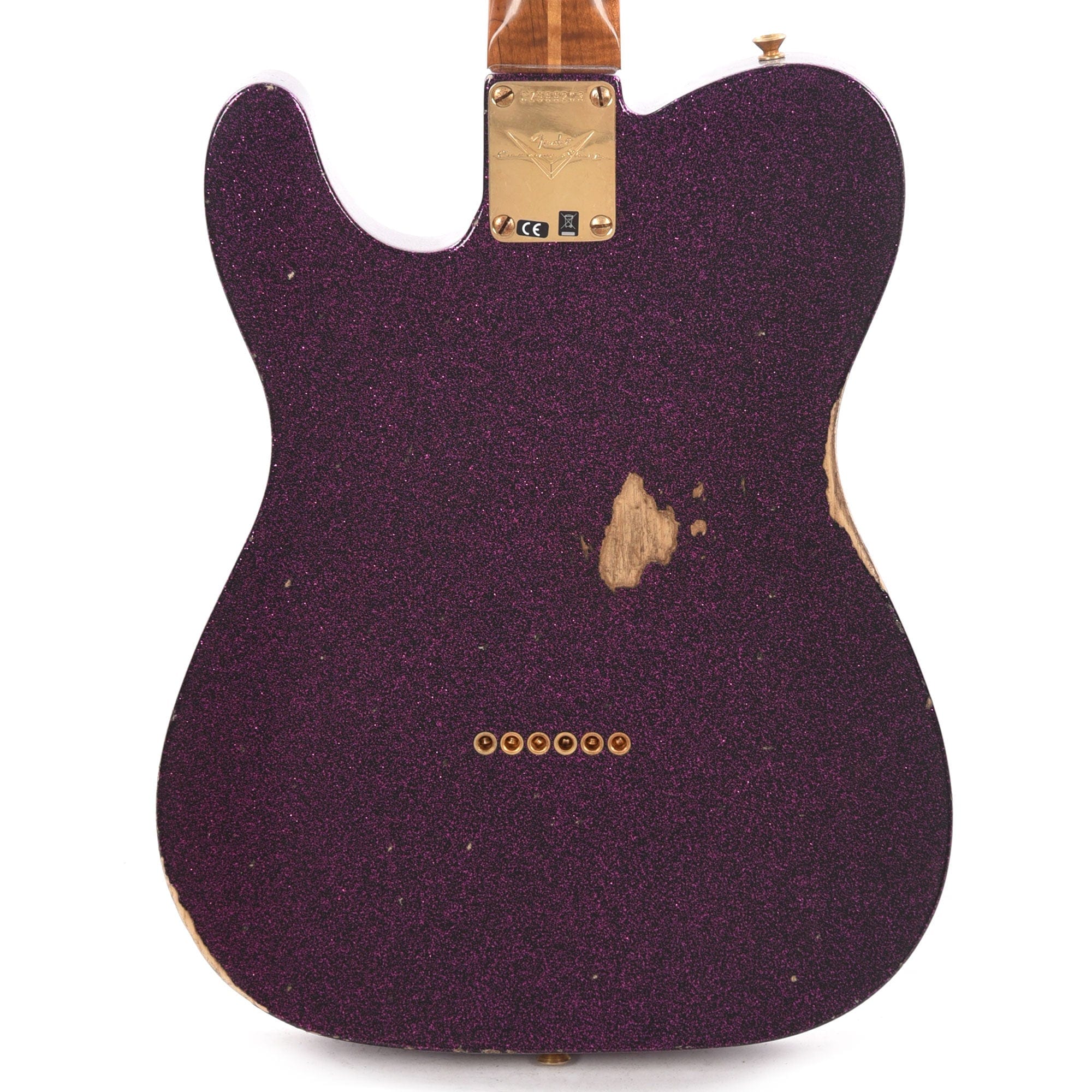 Fender Custom Shop 1950s Telecaster Relic Faded/Aged Magenta Sparkle w ...