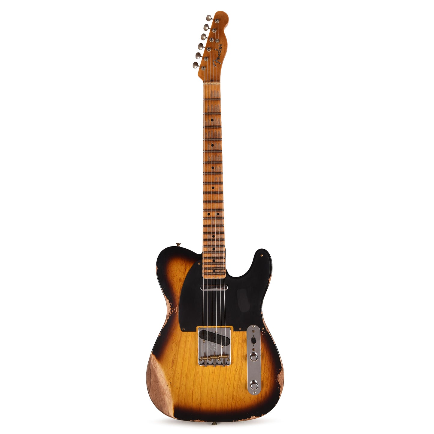 Fender Custom Shop 1951 Nocaster Heavy Relic 2-Tone Sunburst Electric Guitars / Solid Body