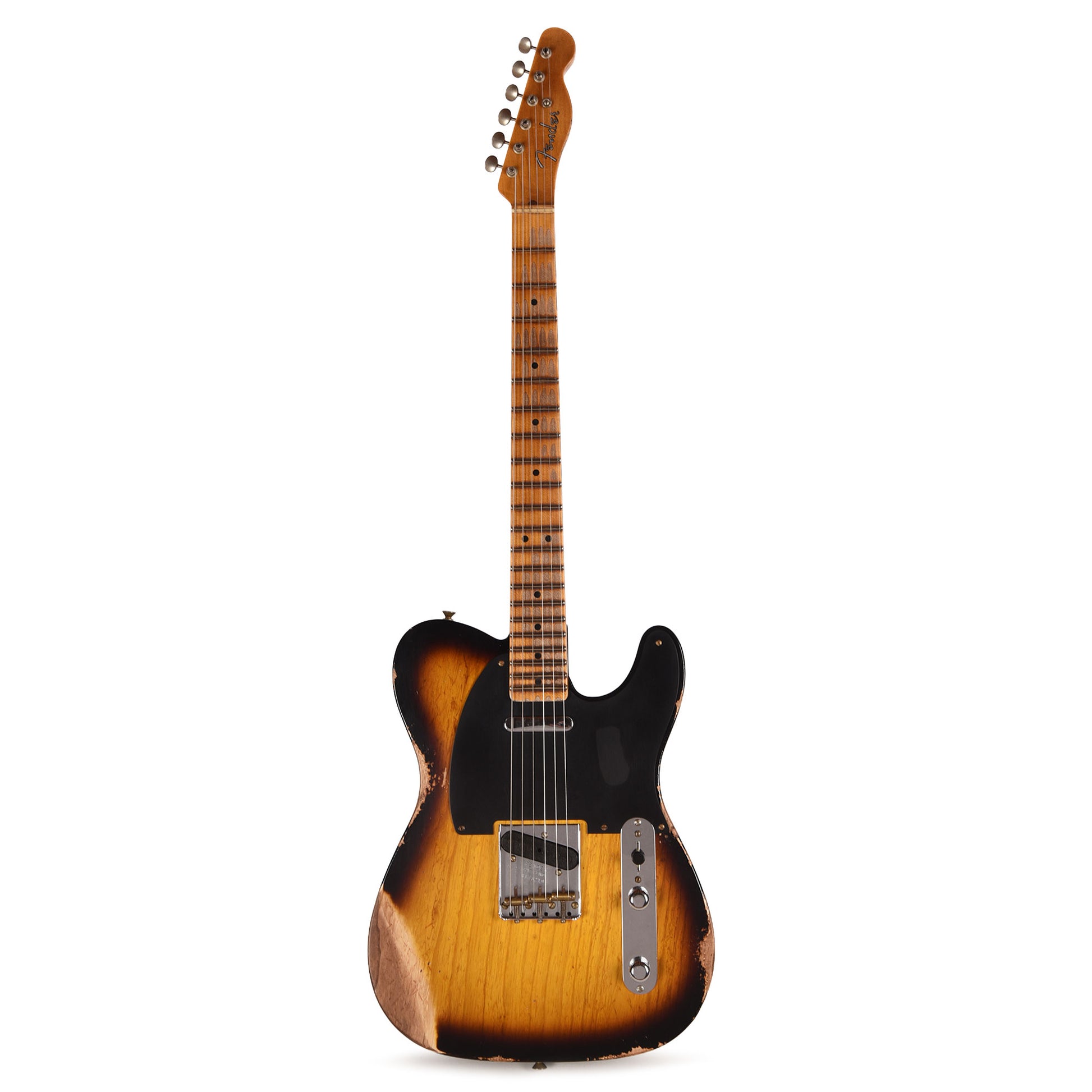Fender Custom Shop 1951 Nocaster Heavy Relic 2-Tone Sunburst Electric Guitars / Solid Body