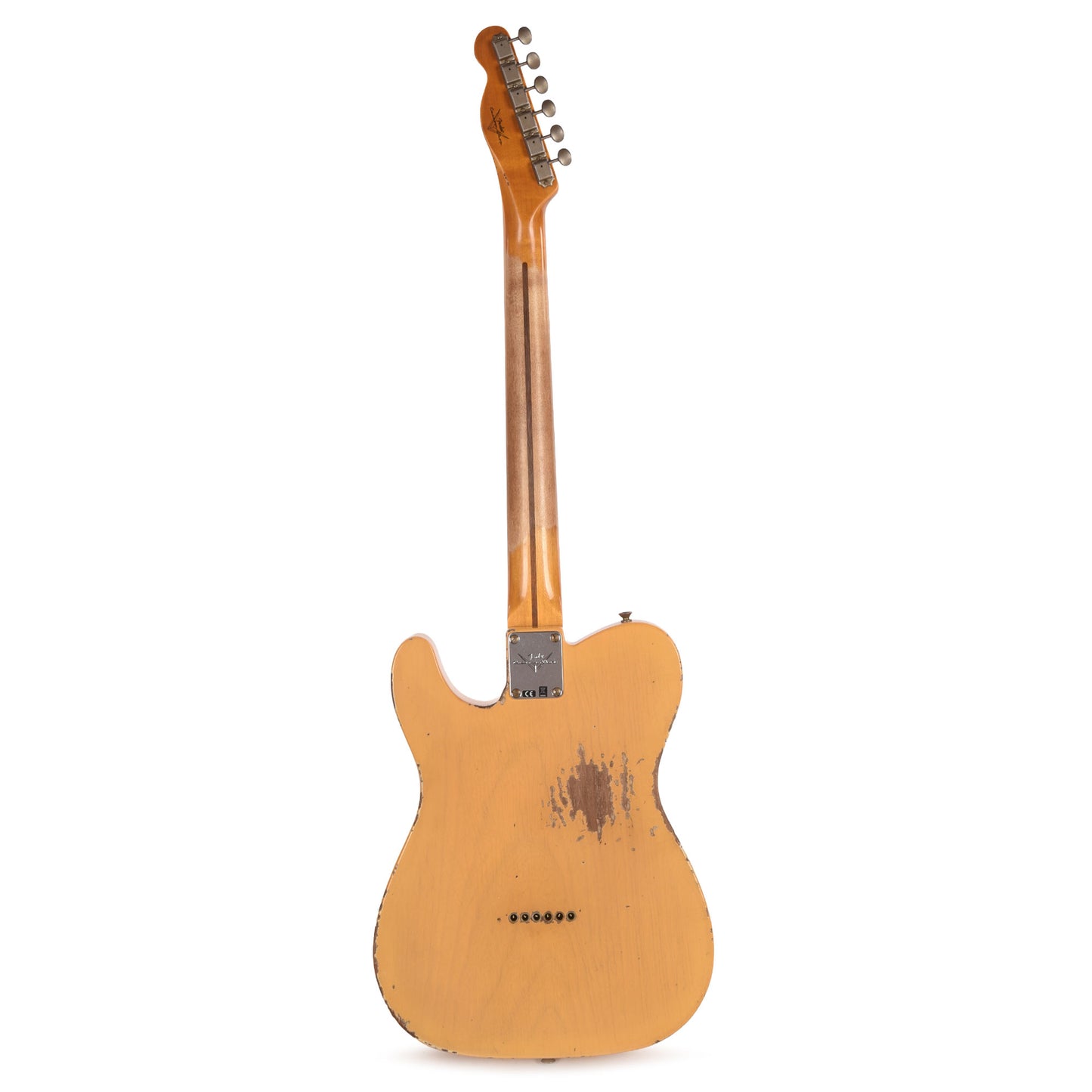 Fender Custom Shop 1951 Nocaster Heavy Relic Faded Aged Nocaster Blonde Electric Guitars / Solid Body