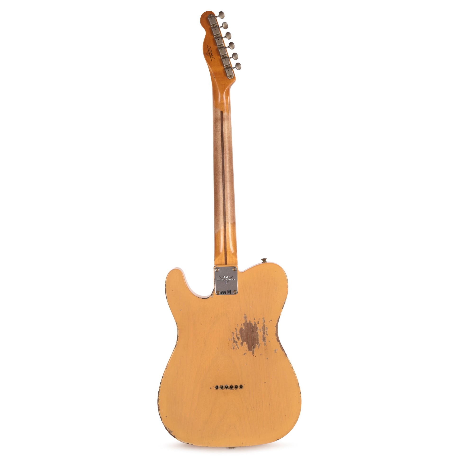 Fender Custom Shop 1951 Nocaster Heavy Relic Faded Aged Nocaster Blonde Electric Guitars / Solid Body