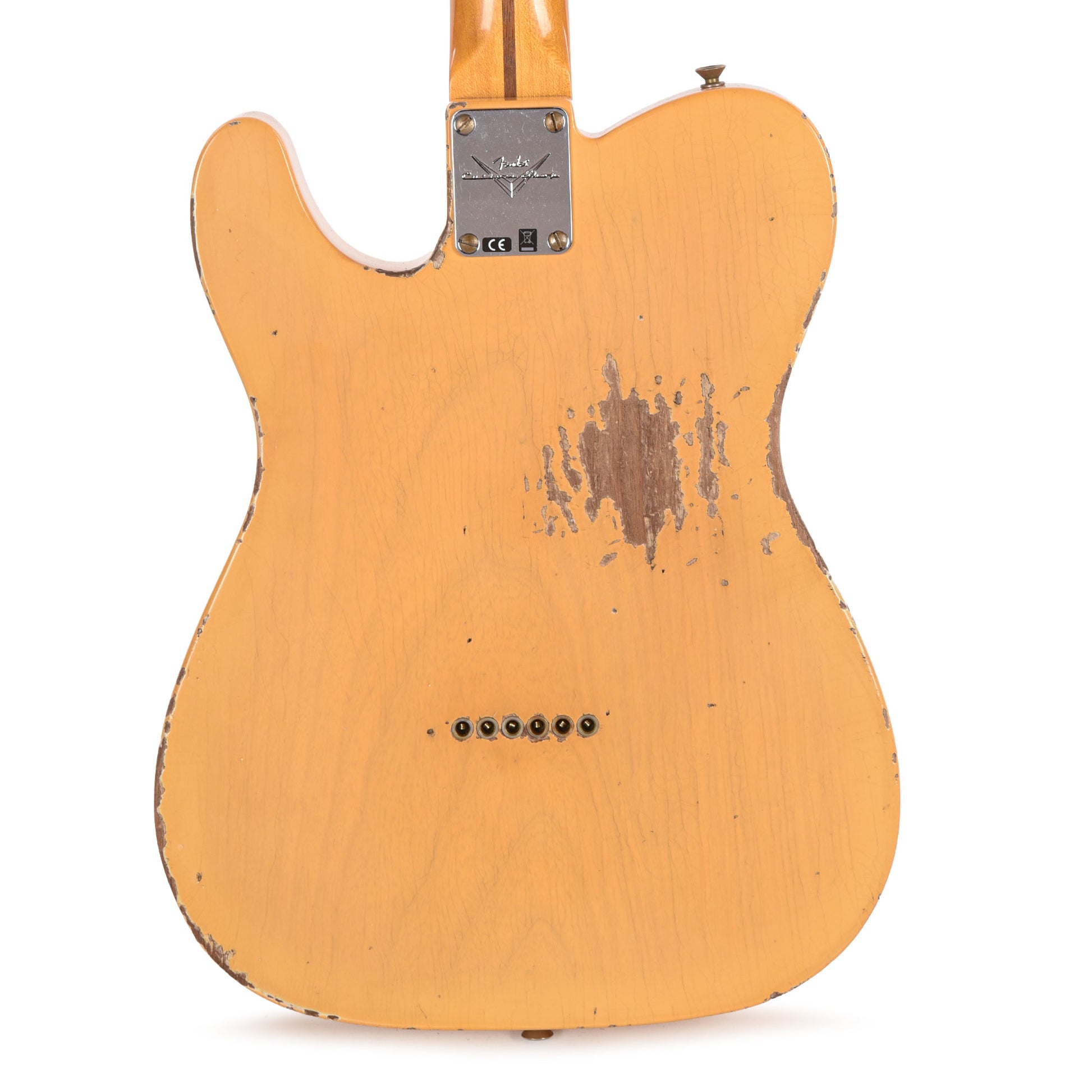 Fender Custom Shop 1951 Nocaster Heavy Relic Faded Aged Nocaster Blonde Electric Guitars / Solid Body