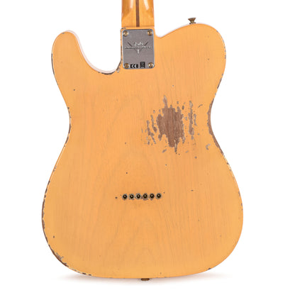 Fender Custom Shop 1951 Nocaster Heavy Relic Faded Aged Nocaster Blonde Electric Guitars / Solid Body