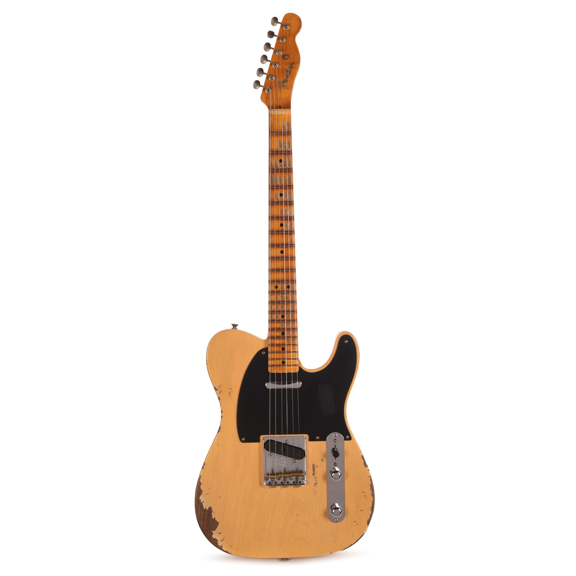 Fender Custom Shop 1951 Nocaster Heavy Relic Faded Aged Nocaster Blonde Electric Guitars / Solid Body