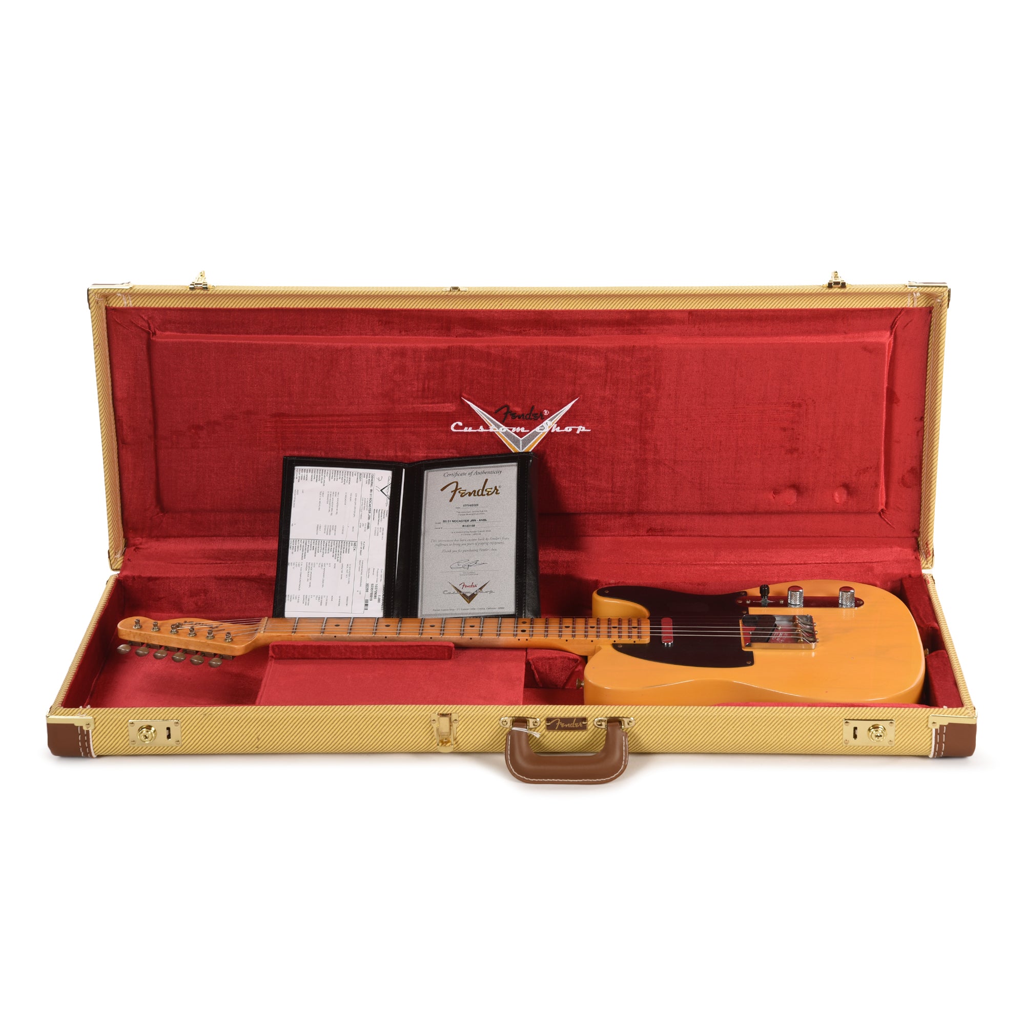 Fender Custom Shop 1951 Nocaster Journeyman Relic Aged Nocaster Blonde Electric Guitars / Solid Body