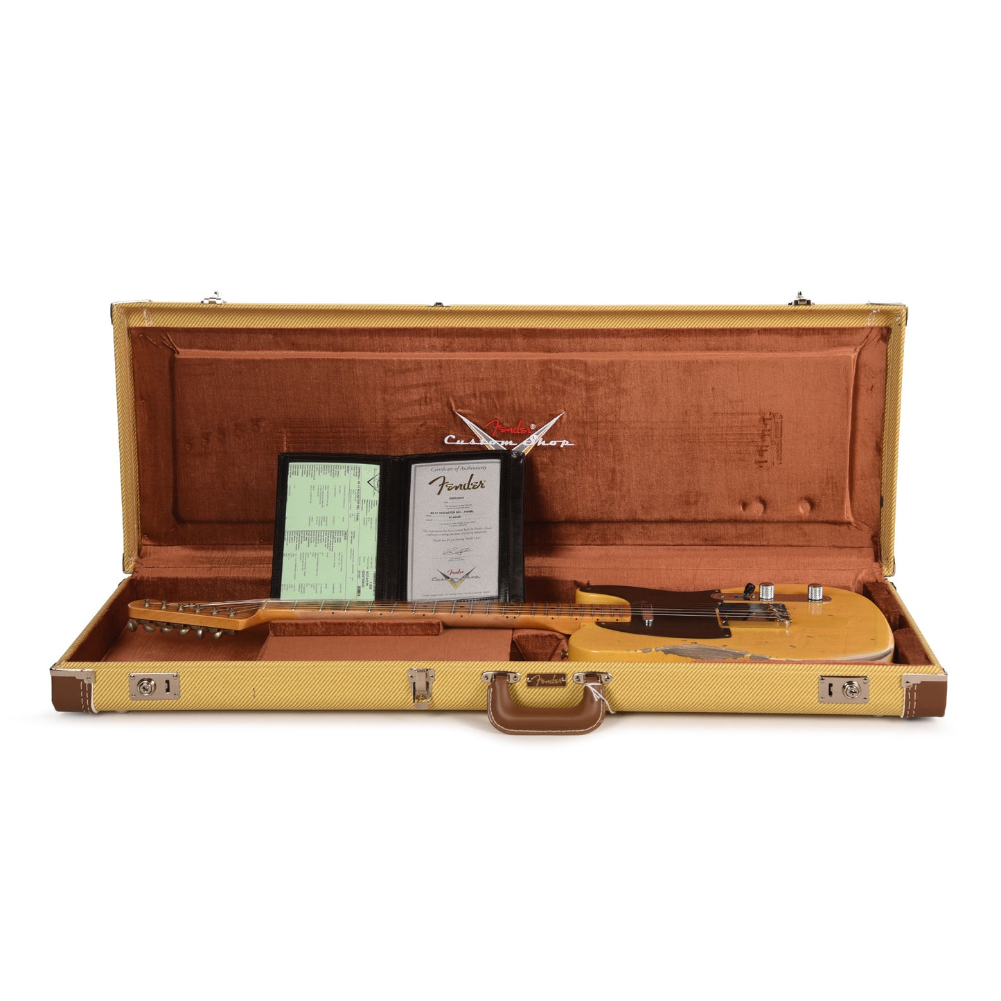 Fender Custom Shop 1951 Nocaster Relic Faded Aged Nocaster Blonde Electric Guitars / Solid Body