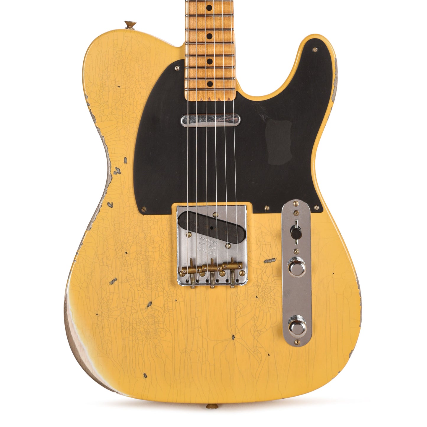 Fender Custom Shop 1951 Nocaster Relic Faded Aged Nocaster Blonde Electric Guitars / Solid Body