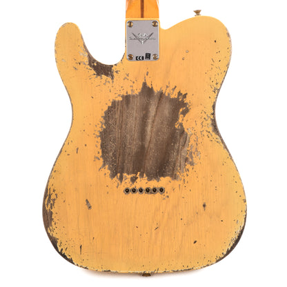 Fender Custom Shop 1951 Nocaster Super Heavy Relic Super Faded Aged Nocaster Blonde Electric Guitars / Solid Body