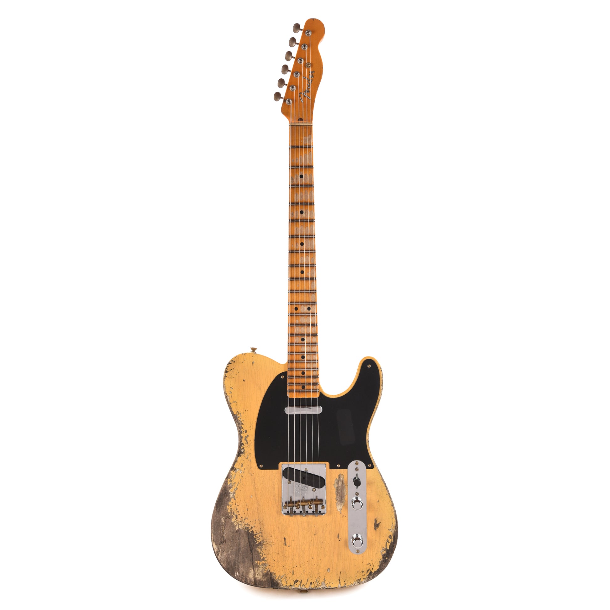 Fender Custom Shop 1951 Nocaster Super Heavy Relic Super Faded Aged Nocaster Blonde Electric Guitars / Solid Body