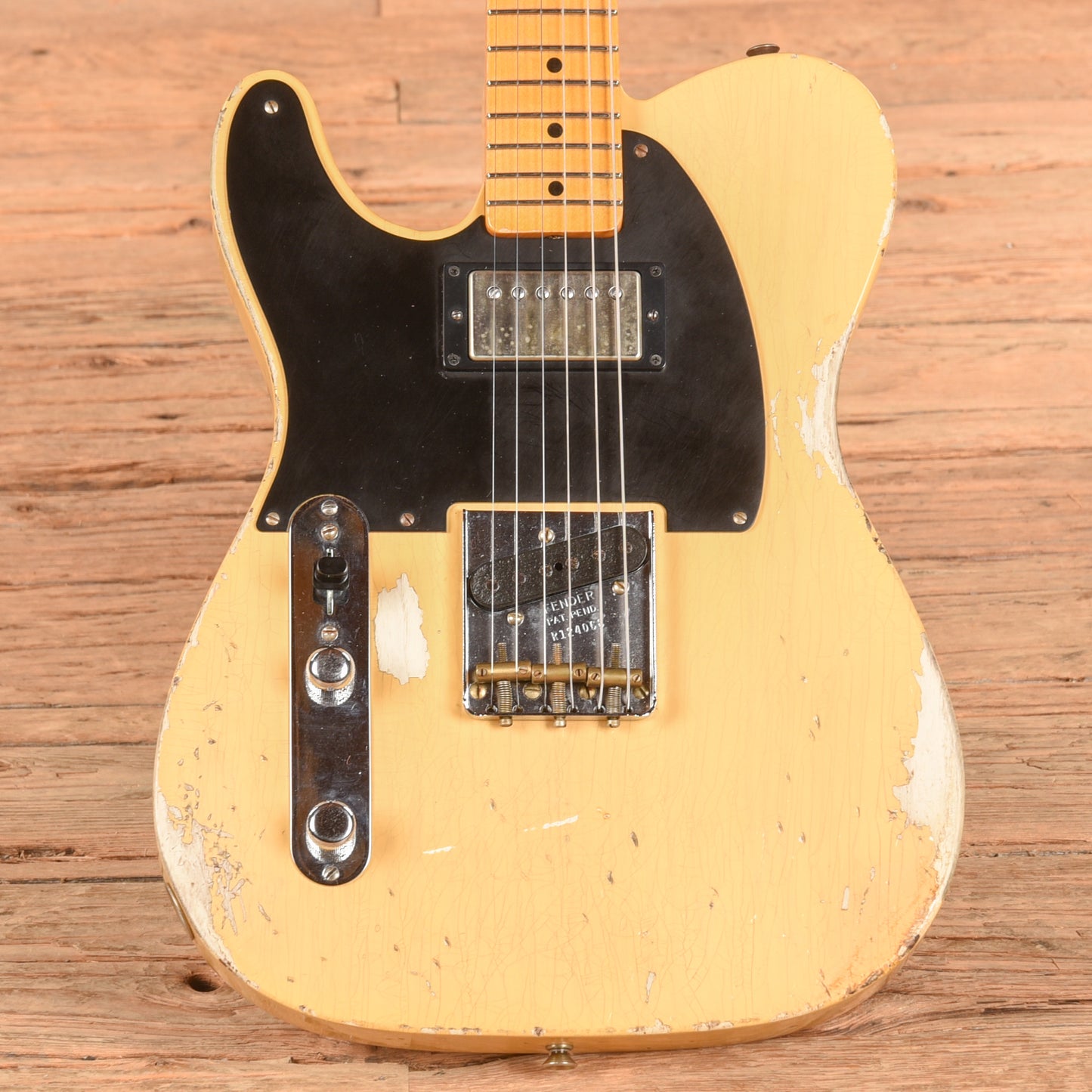 Fender Custom Shop 1952 HS Nocaster "Chicago Special" Butterscotch Blonde 2022 LEFTY Electric Guitars / Solid Body