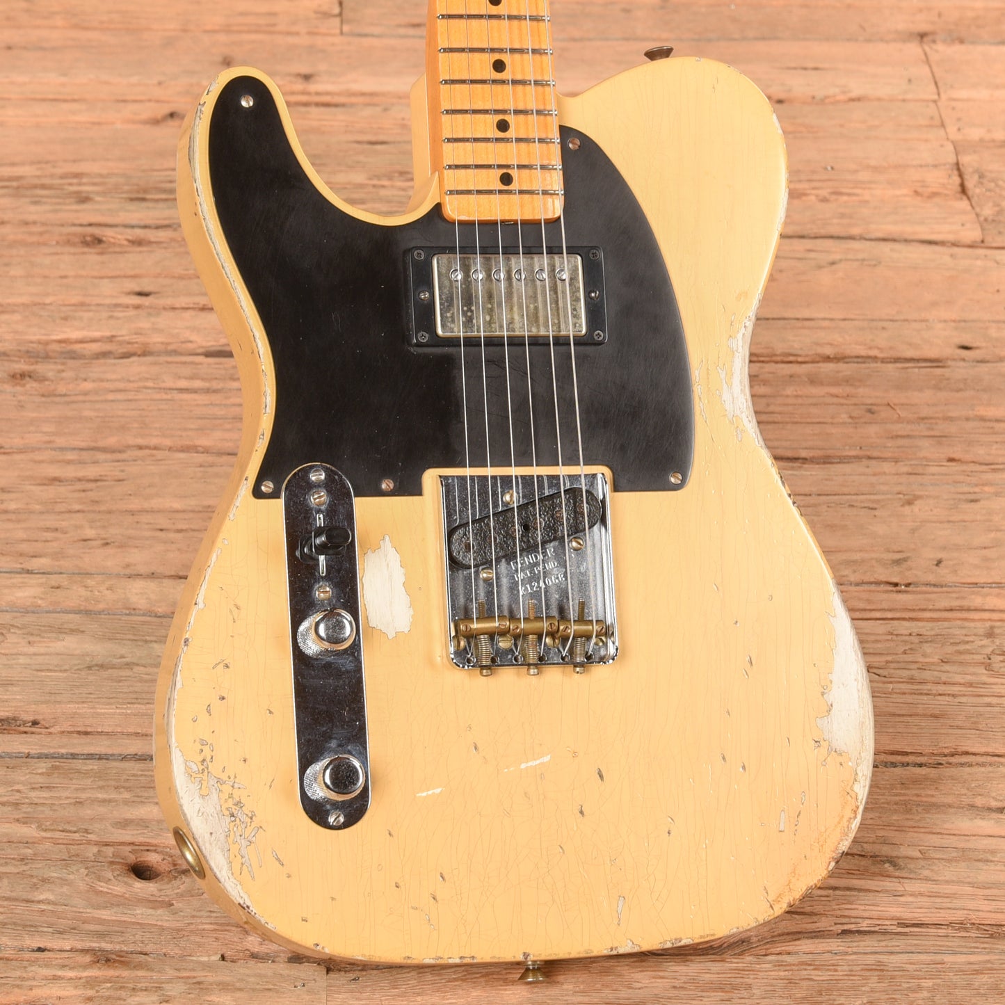 Fender Custom Shop 1952 HS Nocaster "Chicago Special" Butterscotch Blonde 2022 LEFTY Electric Guitars / Solid Body