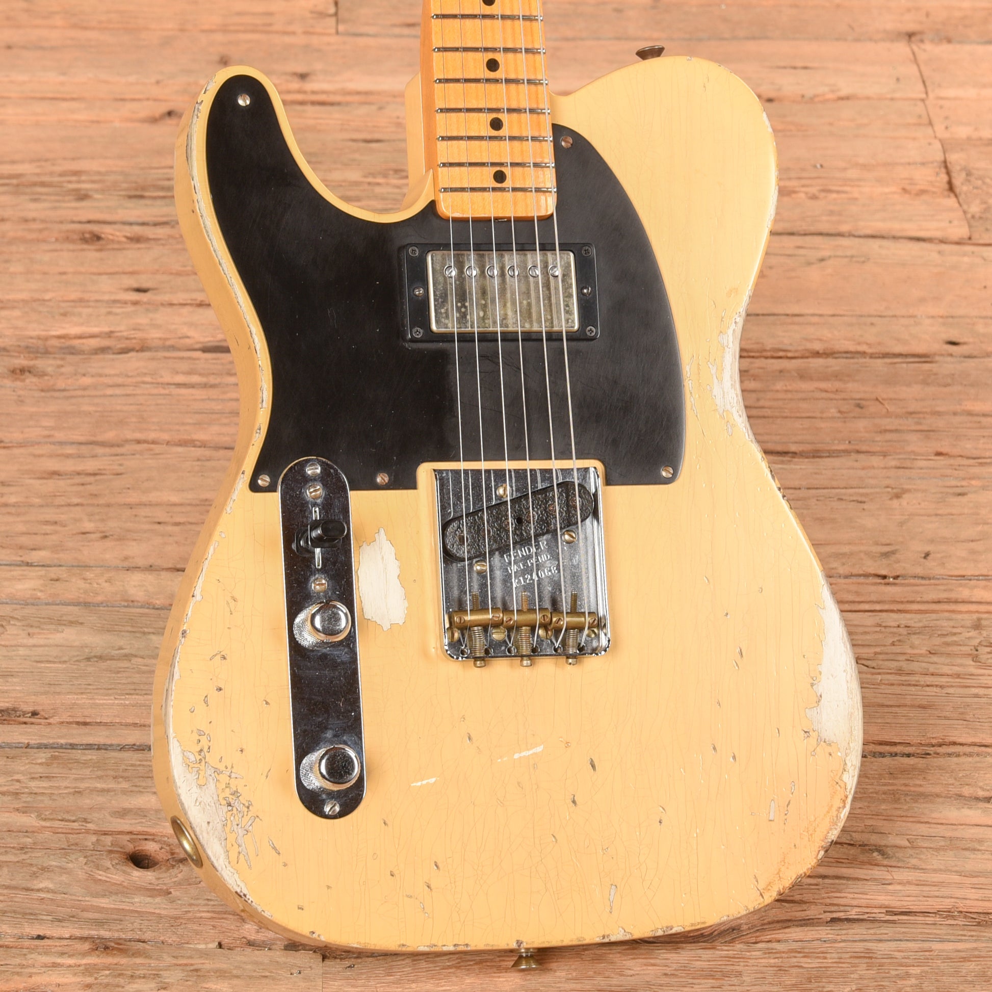 Fender Custom Shop 1952 HS Nocaster "Chicago Special" Butterscotch Blonde 2022 LEFTY Electric Guitars / Solid Body