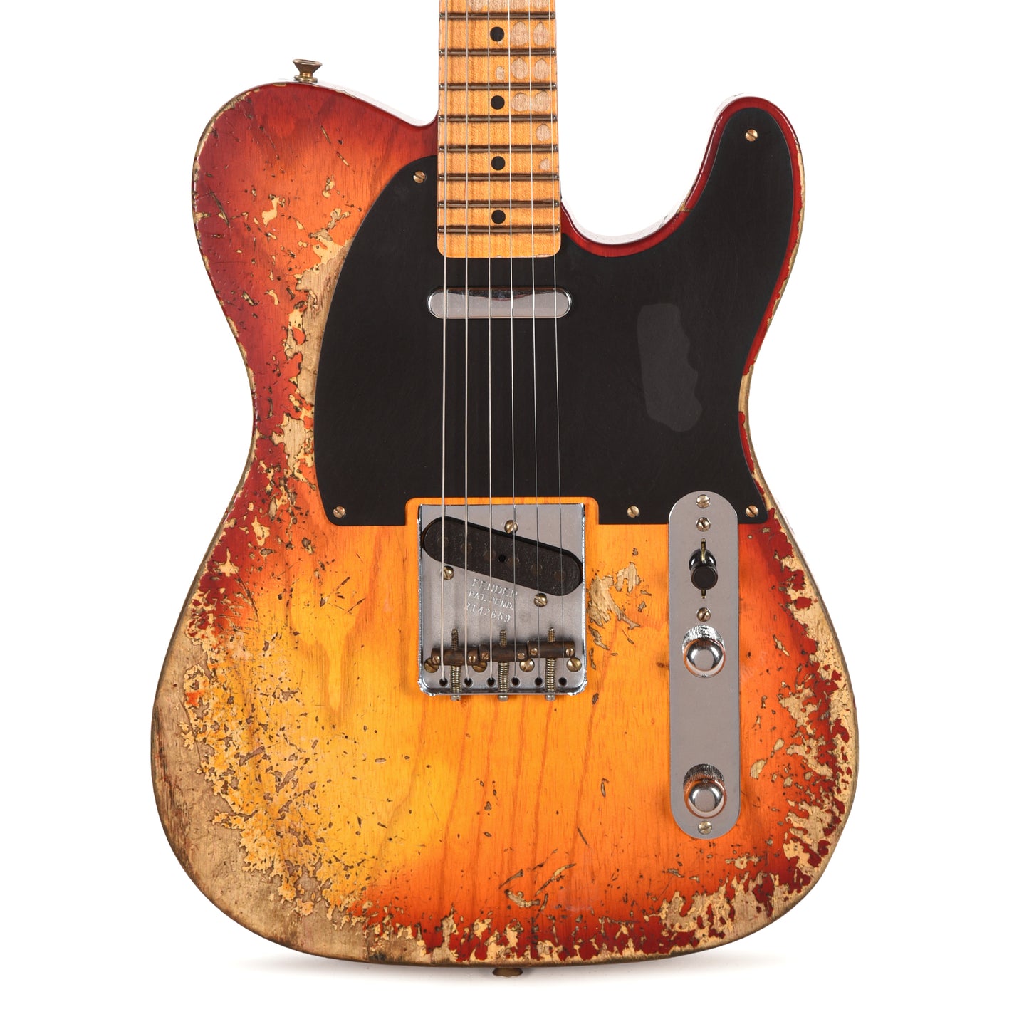 Fender Custom Shop 1952 Telecaster Aged Cherry Sunburst Super Heavy Relic w/Hand-Wound '50/'51 Blackguard Pickups Electric Guitars / Solid Body