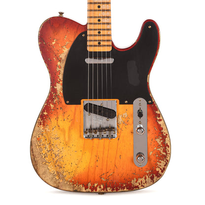 Fender Custom Shop 1952 Telecaster Aged Cherry Sunburst Super Heavy Relic w/Hand-Wound '50/'51 Blackguard Pickups Electric Guitars / Solid Body