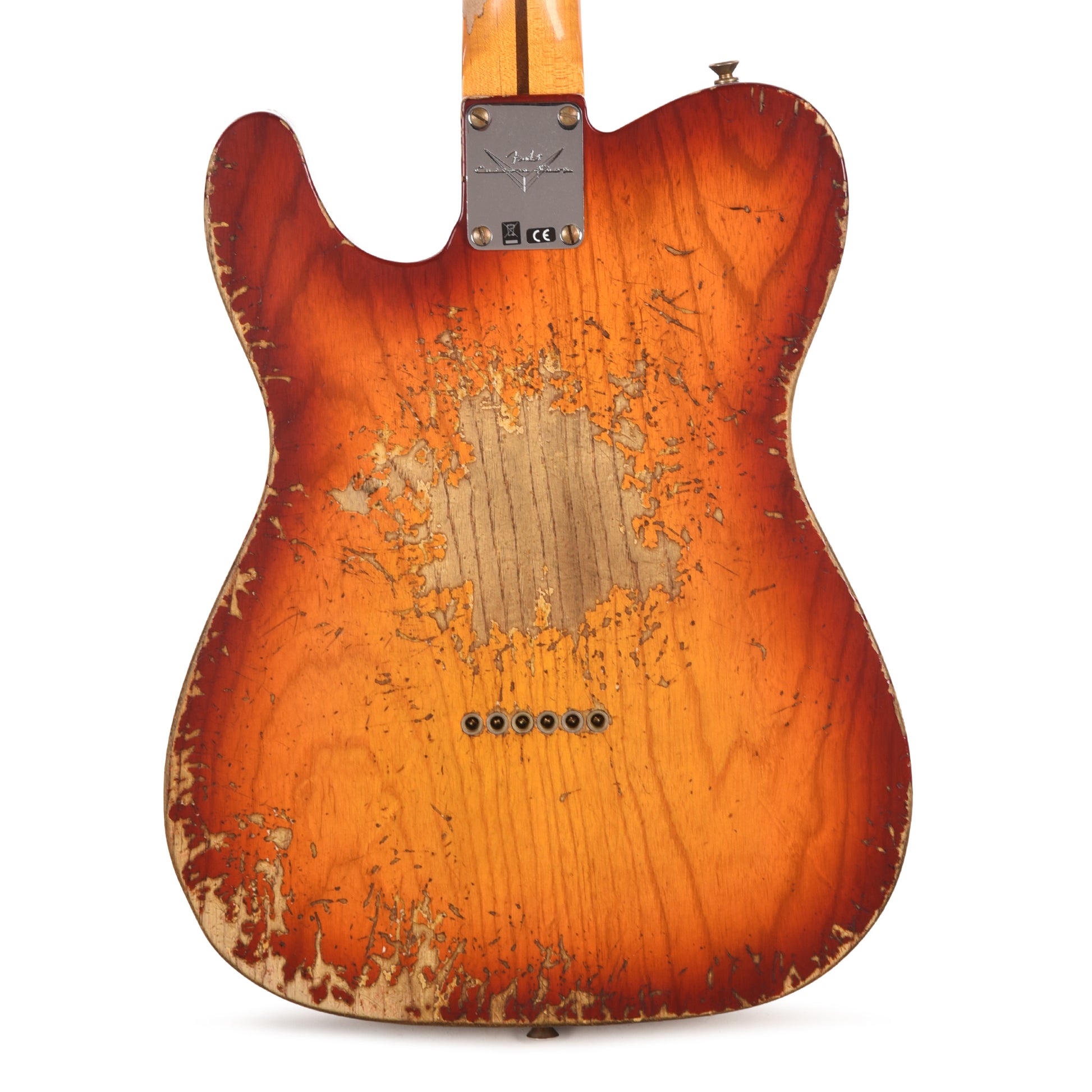 Fender Custom Shop 1952 Telecaster Aged Cherry Sunburst Super Heavy Relic w/Hand-Wound '50/'51 Blackguard Pickups Electric Guitars / Solid Body