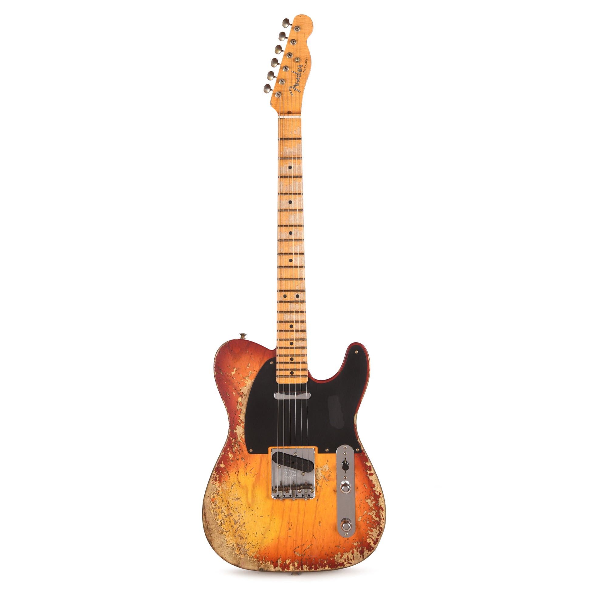Fender Custom Shop 1952 Telecaster Aged Cherry Sunburst Super Heavy Relic w/Hand-Wound '50/'51 Blackguard Pickups Electric Guitars / Solid Body