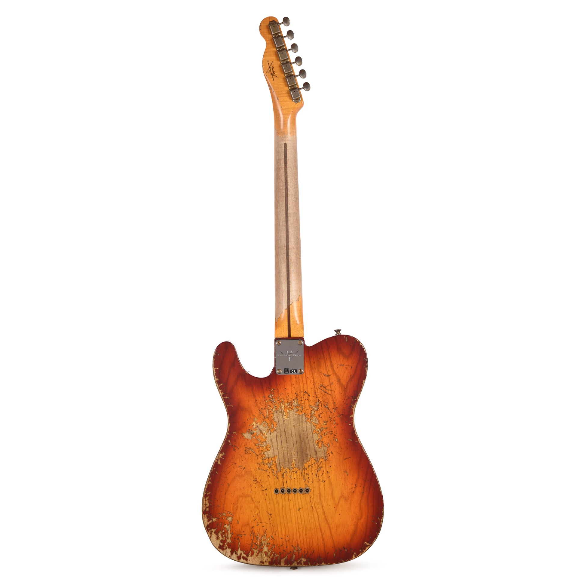 Fender Custom Shop 1952 Telecaster Aged Cherry Sunburst Super Heavy Relic w/Hand-Wound '50/'51 Blackguard Pickups Electric Guitars / Solid Body