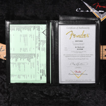 Fender Custom Shop 1952 Telecaster "Chicago Special" Deluxe Closet Classic Super Aged Silverburst Sparkle Electric Guitars / Solid Body