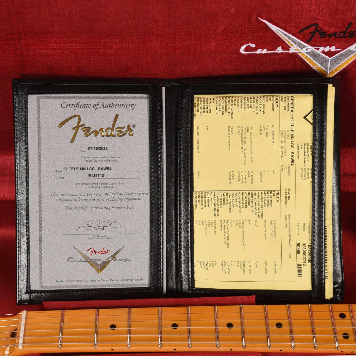 Fender Custom Shop 1952 Telecaster "Chicago Special" Deluxe Closet Classic Super Aged White Blonde Electric Guitars / Solid Body