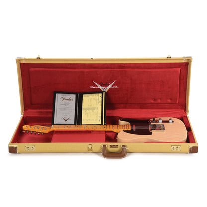 Fender Custom Shop 1952 Telecaster "Chicago Special" Deluxe Closet Classic Super Aged White Blonde Electric Guitars / Solid Body