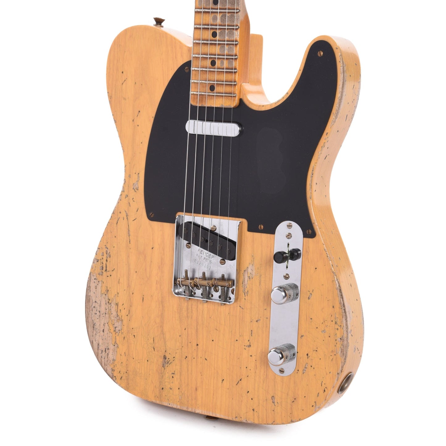 Fender Custom Shop 1952 Telecaster "Chicago Special" Heavy Relic Faded Butterscotch Blonde Electric Guitars / Solid Body