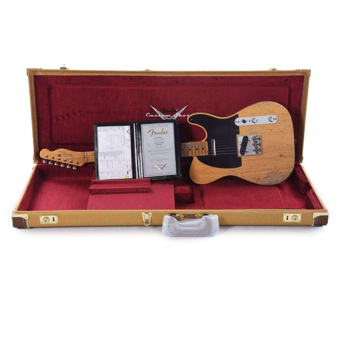 Fender Custom Shop 1952 Telecaster "Chicago Special" Heavy Relic Faded Butterscotch Blonde Electric Guitars / Solid Body