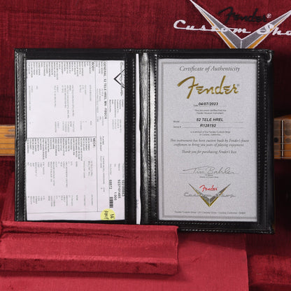 Fender Custom Shop 1952 Telecaster "Chicago Special" Heavy Relic Faded Butterscotch Blonde Electric Guitars / Solid Body