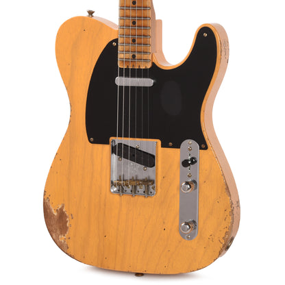 Fender Custom Shop 1952 Telecaster "Chicago Special" Heavy Relic Faded Butterscotch Blonde Electric Guitars / Solid Body