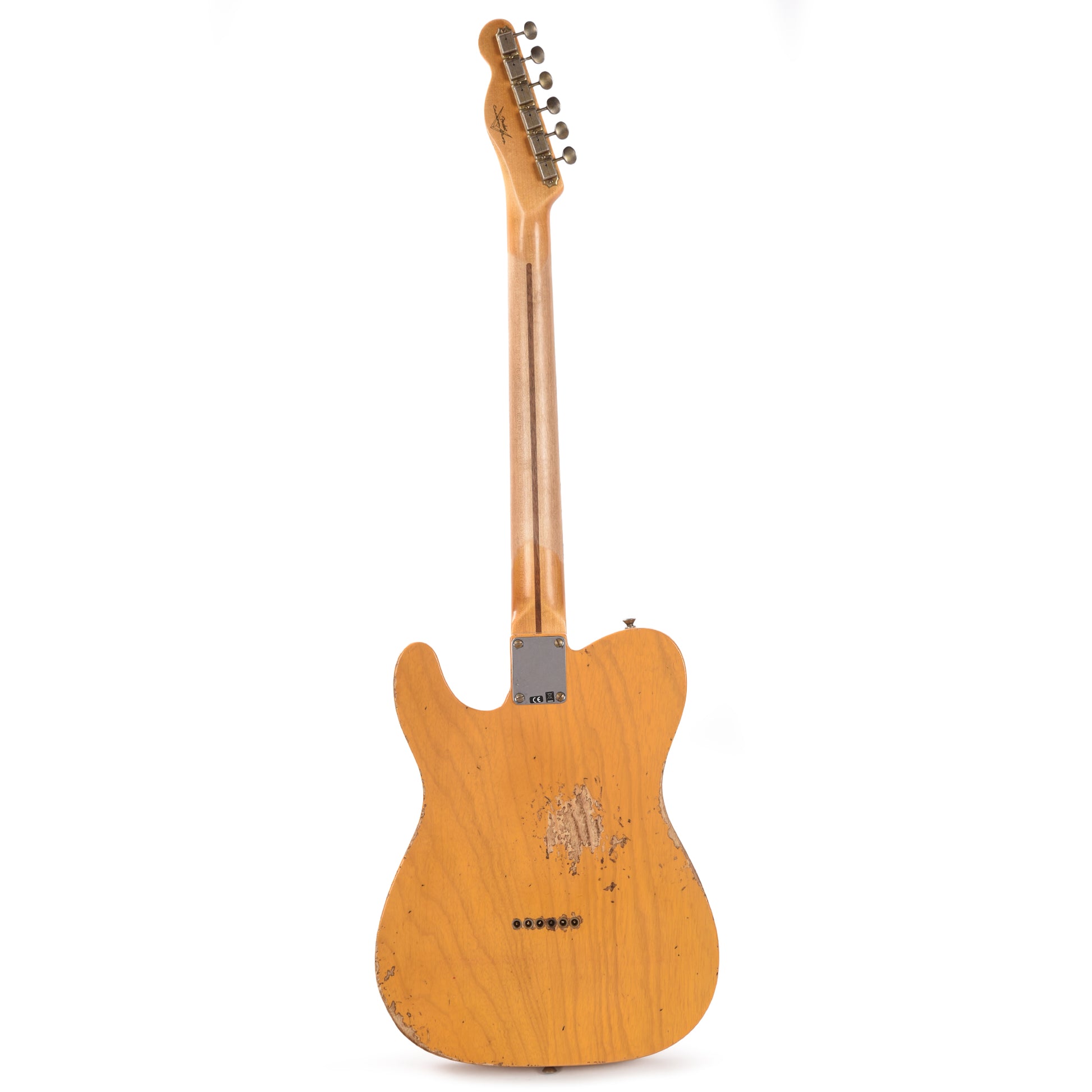 Fender Custom Shop 1952 Telecaster "Chicago Special" Heavy Relic Faded Butterscotch Blonde Electric Guitars / Solid Body
