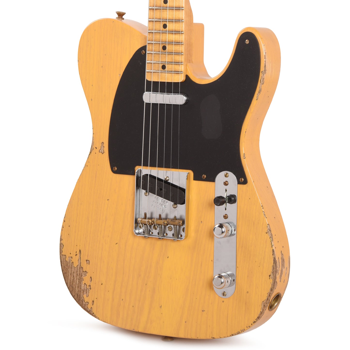 Fender Custom Shop 1952 Telecaster "Chicago Special" Heavy Relic Faded Butterscotch Blonde Electric Guitars / Solid Body