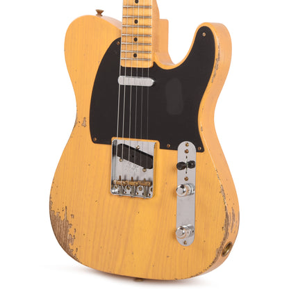 Fender Custom Shop 1952 Telecaster "Chicago Special" Heavy Relic Faded Butterscotch Blonde Electric Guitars / Solid Body