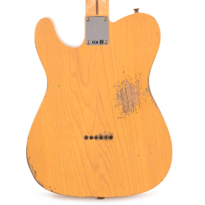 Fender Custom Shop 1952 Telecaster "Chicago Special" Heavy Relic Faded Butterscotch Blonde Electric Guitars / Solid Body