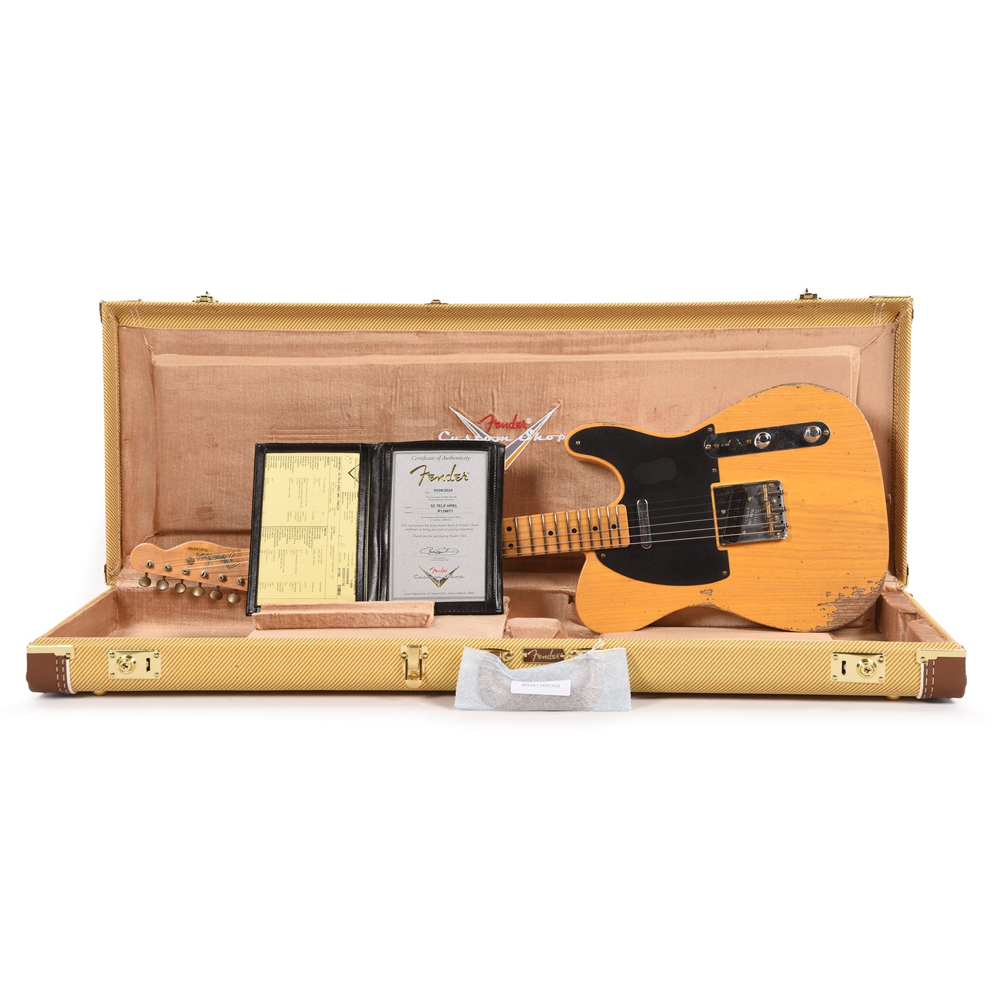 Fender Custom Shop 1952 Telecaster "Chicago Special" Heavy Relic Faded Butterscotch Blonde Electric Guitars / Solid Body