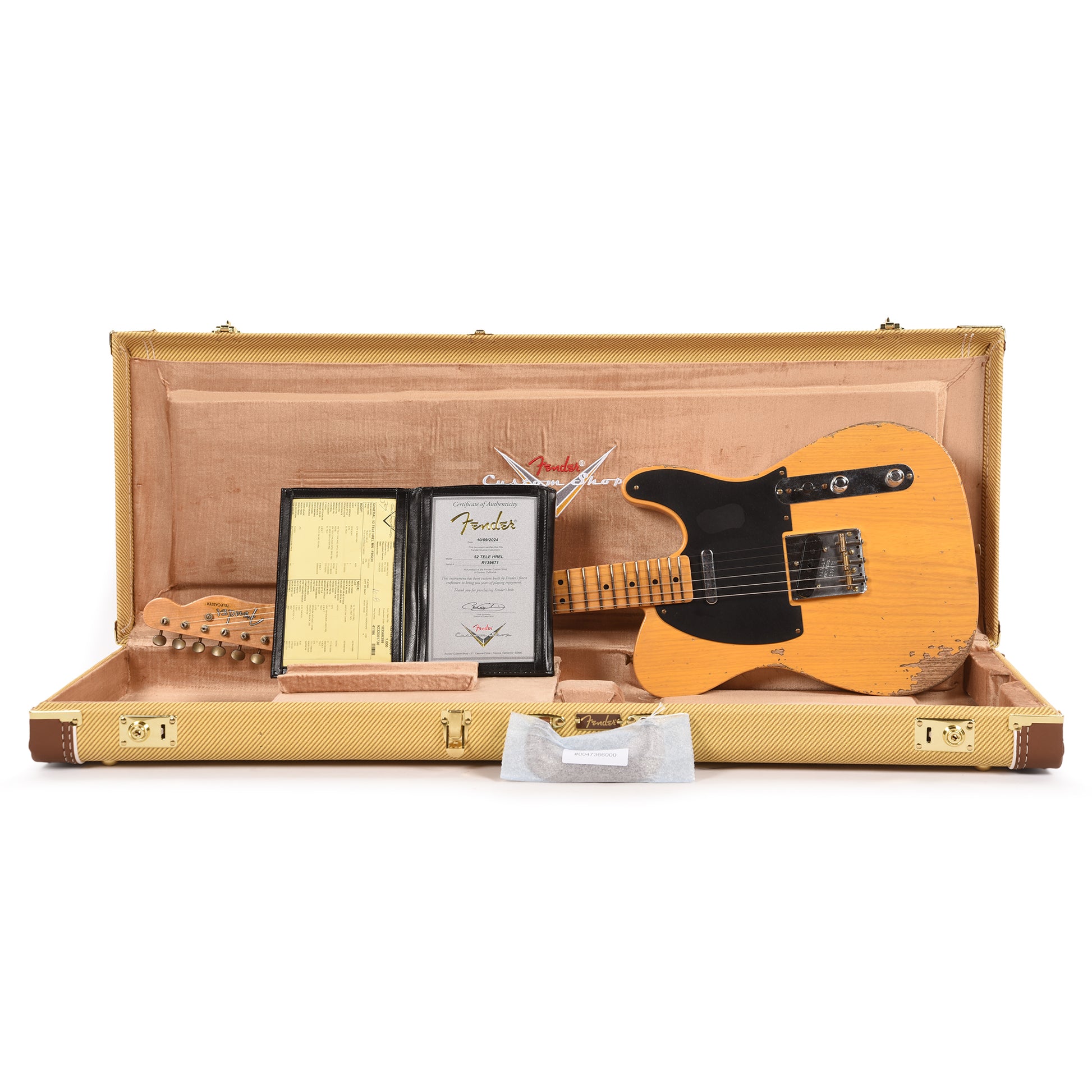 Fender Custom Shop 1952 Telecaster "Chicago Special" Heavy Relic Faded Butterscotch Blonde Electric Guitars / Solid Body
