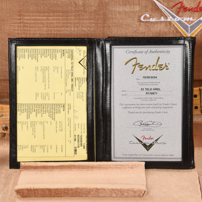 Fender Custom Shop 1952 Telecaster "Chicago Special" Heavy Relic Faded Butterscotch Blonde Electric Guitars / Solid Body