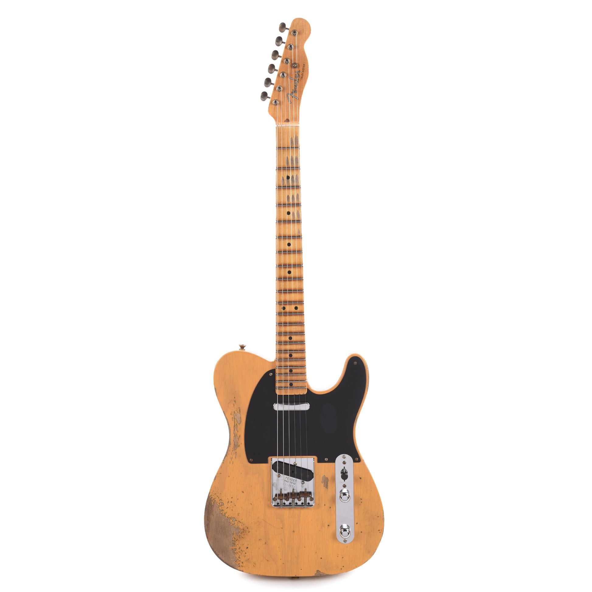Fender Custom Shop 1952 Telecaster "Chicago Special" Heavy Relic Faded Butterscotch Blonde Electric Guitars / Solid Body