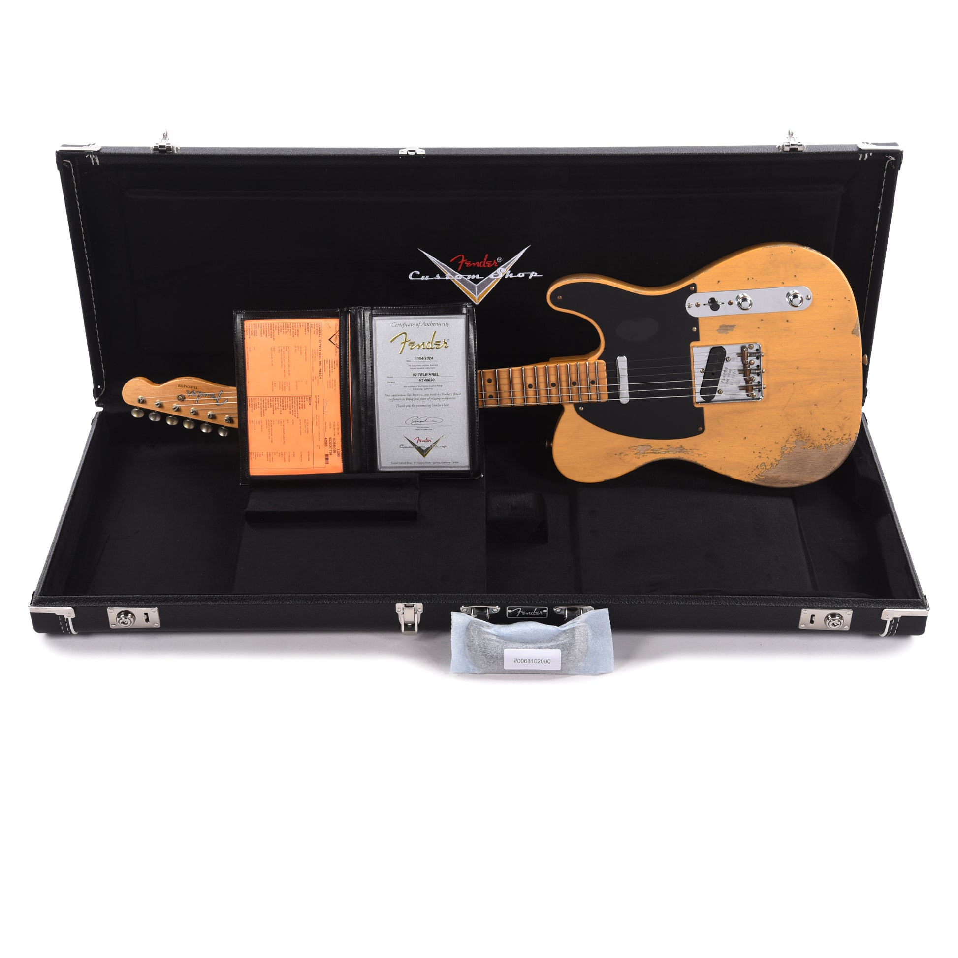 Fender Custom Shop 1952 Telecaster "Chicago Special" Heavy Relic Faded Butterscotch Blonde Electric Guitars / Solid Body
