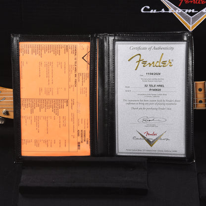 Fender Custom Shop 1952 Telecaster "Chicago Special" Heavy Relic Faded Butterscotch Blonde Electric Guitars / Solid Body