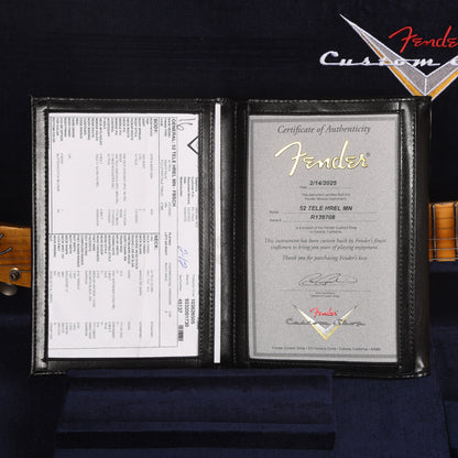 Fender Custom Shop 1952 Telecaster "Chicago Special" Heavy Relic Faded Butterscotch Blonde Electric Guitars / Solid Body