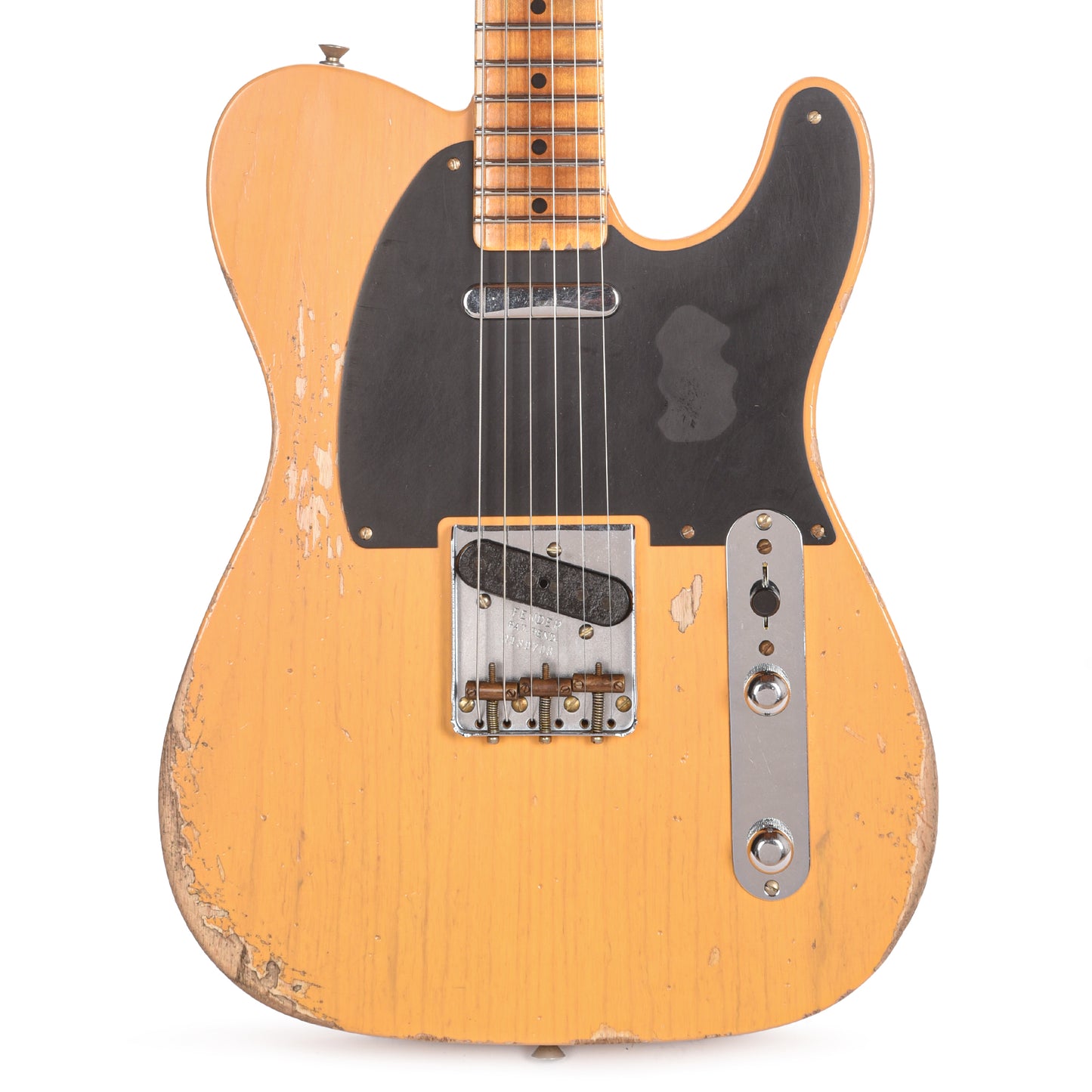 Fender Custom Shop 1952 Telecaster "Chicago Special" Heavy Relic Faded Butterscotch Blonde Electric Guitars / Solid Body