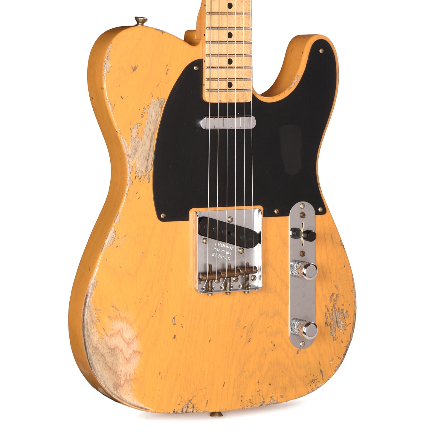 Fender Custom Shop 1952 Telecaster "Chicago Special" Heavy Relic Faded Butterscotch Blonde Electric Guitars / Solid Body